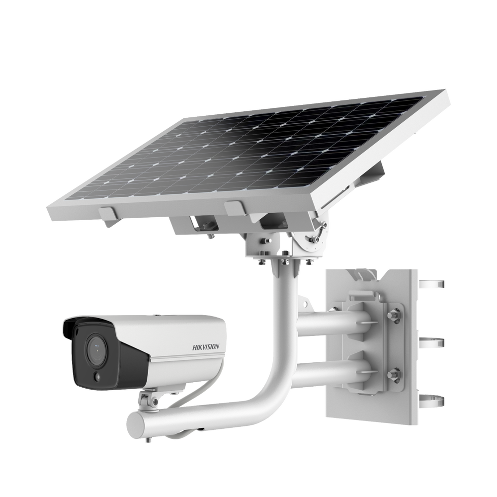 kit cámara solar 4g hikvision 2mp