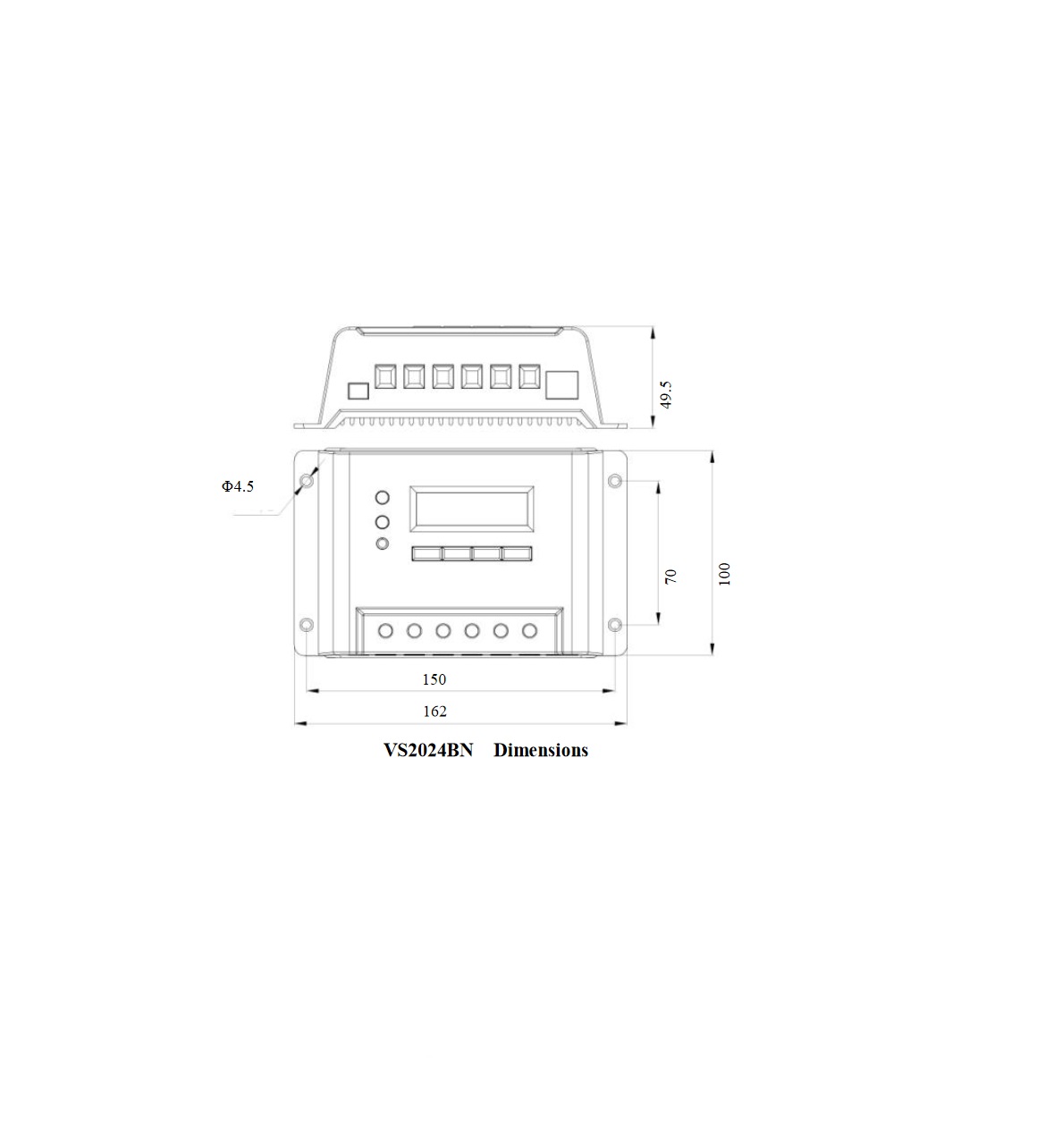PWM-20a-dimensiones-ml controlador solar pwm 12/24v 20a con display vs 2024 bn