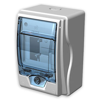 centro de carga 4 módulos riel din