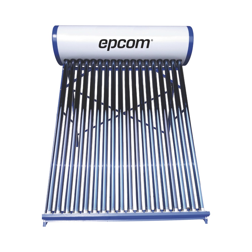 calentador solar de gravedad 18 tubos 180 lts epcom