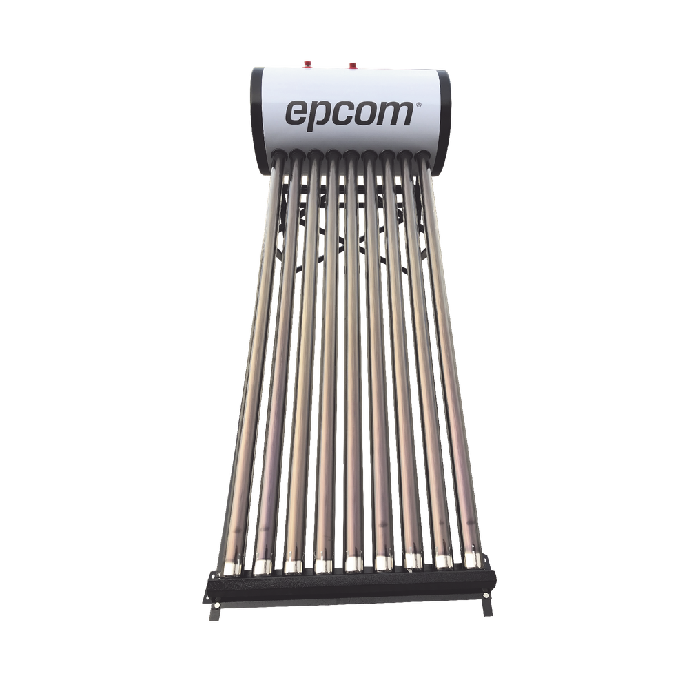 calentador solar de gravedad 9 tubos 90 lts epcom