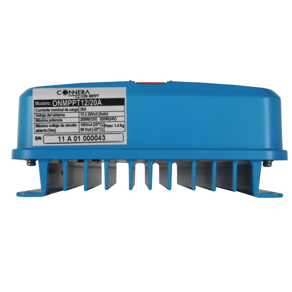 conn20A-3 controlador solar mppt 12/24v 20a connera