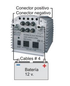 invercom-12v-IN inversor 800w 12v/24v onda pura potencia continua